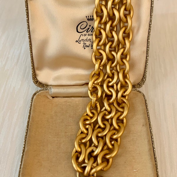 Vintage Designer Bracelet, Vintage Monet Gold Bracelet, Monet Statement Bracelet, Vintage 80s Jewellery, Vintage Gift Item, Gift For Her