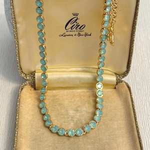 Vintage Butler & Wilson Crystal Choker Necklace: Gold Plated Statement Jewelry