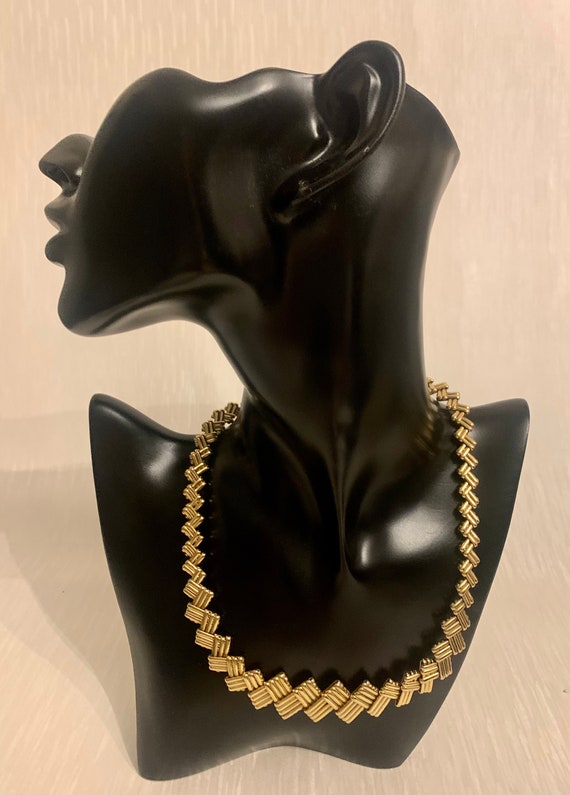 Vintage 80’s Gold Necklace, Gold Necklace, Vintag… - image 5