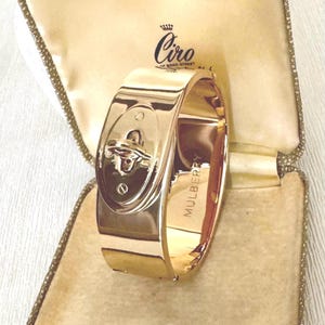 Vintage Mulberry Bayswater Vergoldetes Armband, Armreif