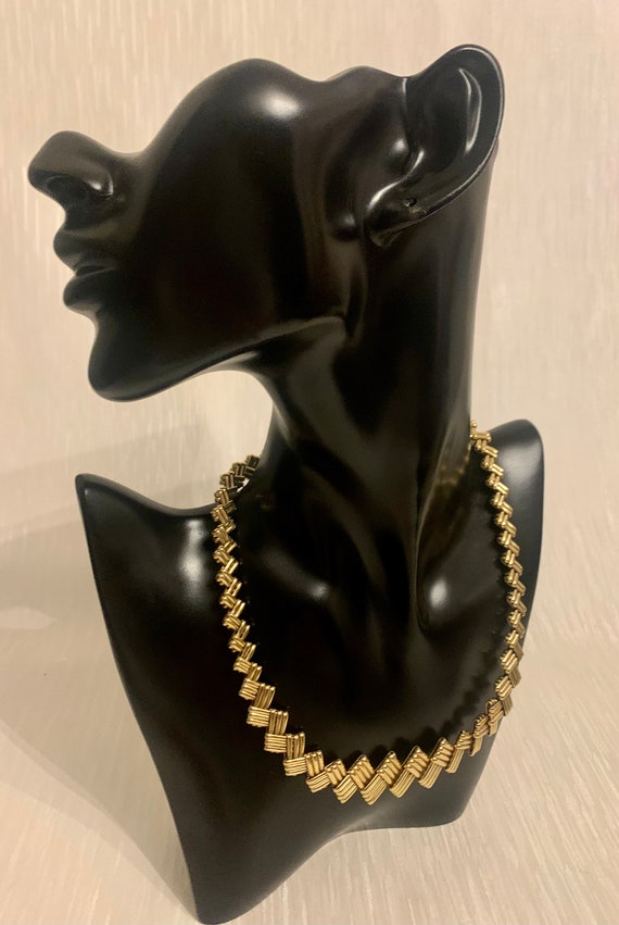 Vintage 80’s Gold Necklace, Gold Necklace, Vintag… - image 7