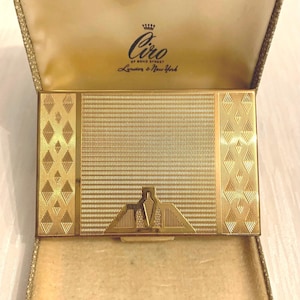 Vintage Zanette Mirror Compact, Vintage Compact Mirror, Vintage Collectable, Vintage Powder Compact, Vintage Gift Item, Gift For Her