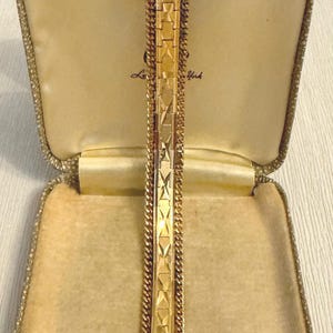 Vintage Gold MTL Bracelet, Vintage Gold 70/80’s Bracelet, Vintage Gold Jewelry, Vintage Bracelet, Gift For Her, Wedding Bracelet Jewelry