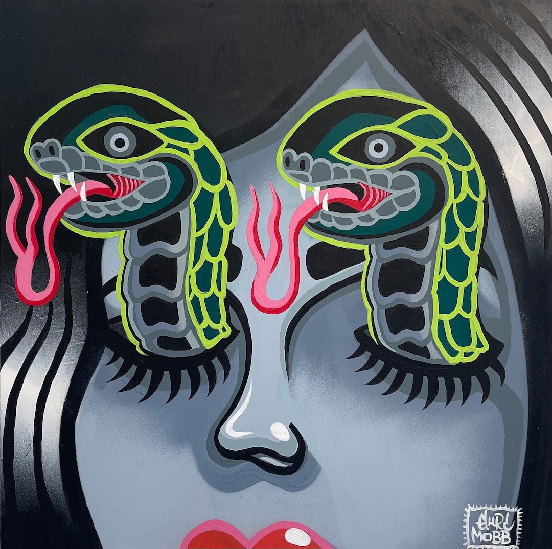 Snake Eyes Digital Print - Etsy