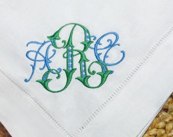 Socomi 6 Tovaglioli Di Stoffa Grigi E Blu In Lino (43x43 Cm) - Lavabili E Riutilizzabili Per Feste E Decorazioni