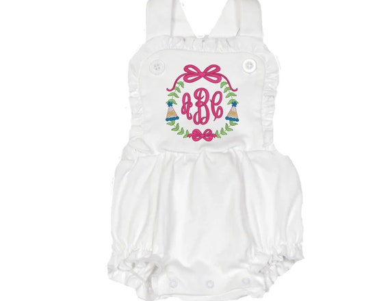 Embroidered Birthday Hat Sunsuit, Colorful Baby Girls Bubble, Birthday Party Kids Shirt, Happy Birthday Outfit, Party and Bows Bloomers/Bib
