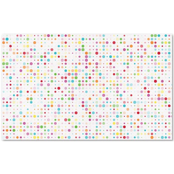 Mini Polka Dot Fabric by the Yard | Appliqué Friendly Cotton Fabric | Quilting Blender Fabric | Baby & Kids Sewing Fabric