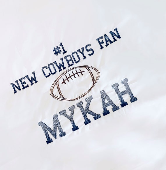 Personalized Football Team Fitted Crib Sheet, Toddler Sheet, Sports Nursery Bedding, Unisex Sports Team Nursery