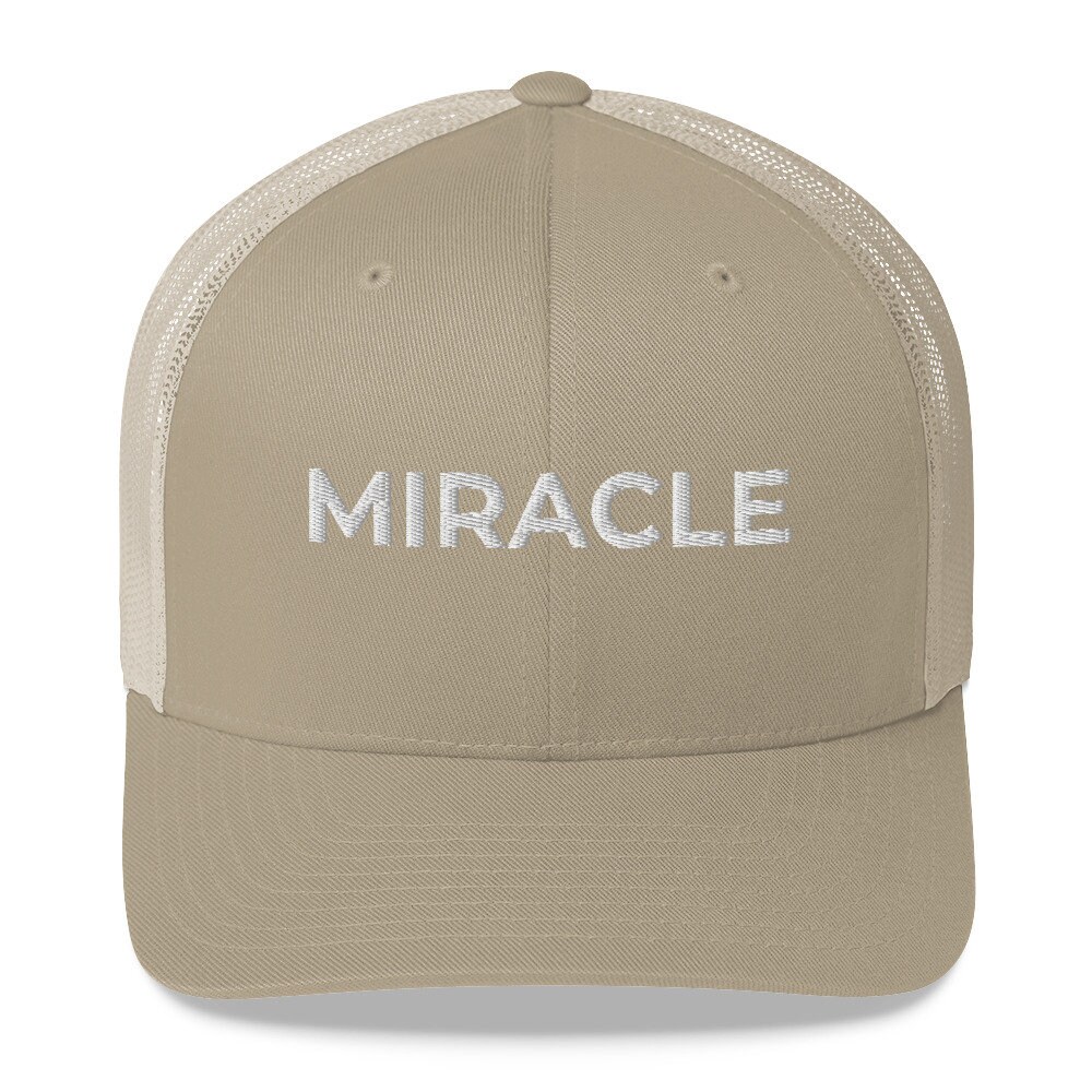 MIRACLE Trucker Hat Mesh Cap Justin 