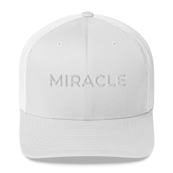 MIRACLE Trucker Hat Mesh Cap Justin 