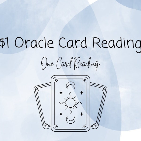 1 Oracle Card Reading • One Dollar Oracle Reading • General Card Reading • Relationship • Love • Career • Accurate Reading • Trusted Reader