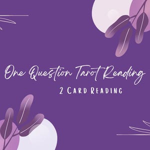 Lecture de tarot à 2 cartes • Lecture de 1 question • Lecture de cartes de tarot générale • Lecture de cartes de tarot précise et détaillée • Lecteur de tarot de confiance 2 cartes