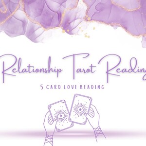 5 Card Love Reading • 1 Question Relationship Tarot Card Reading • Love Tarot Card Reading • Accurate Love Reading • Trusted Tarot Reader