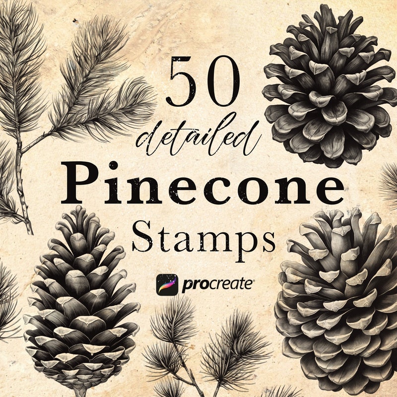 Pine Tree Stamp - Etsy