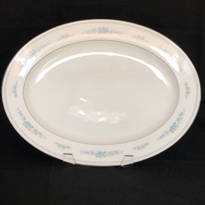 Vintage Roselawn - 3706 - Grote Ovale Serveerschaal - Rose China - Made in Japan - c1950s
