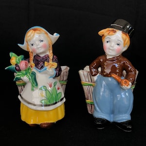 Pair of Vintage Dutch Planters