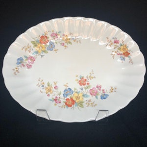 Vintage Sovereign Potters Earthenware Platter Made in Canada