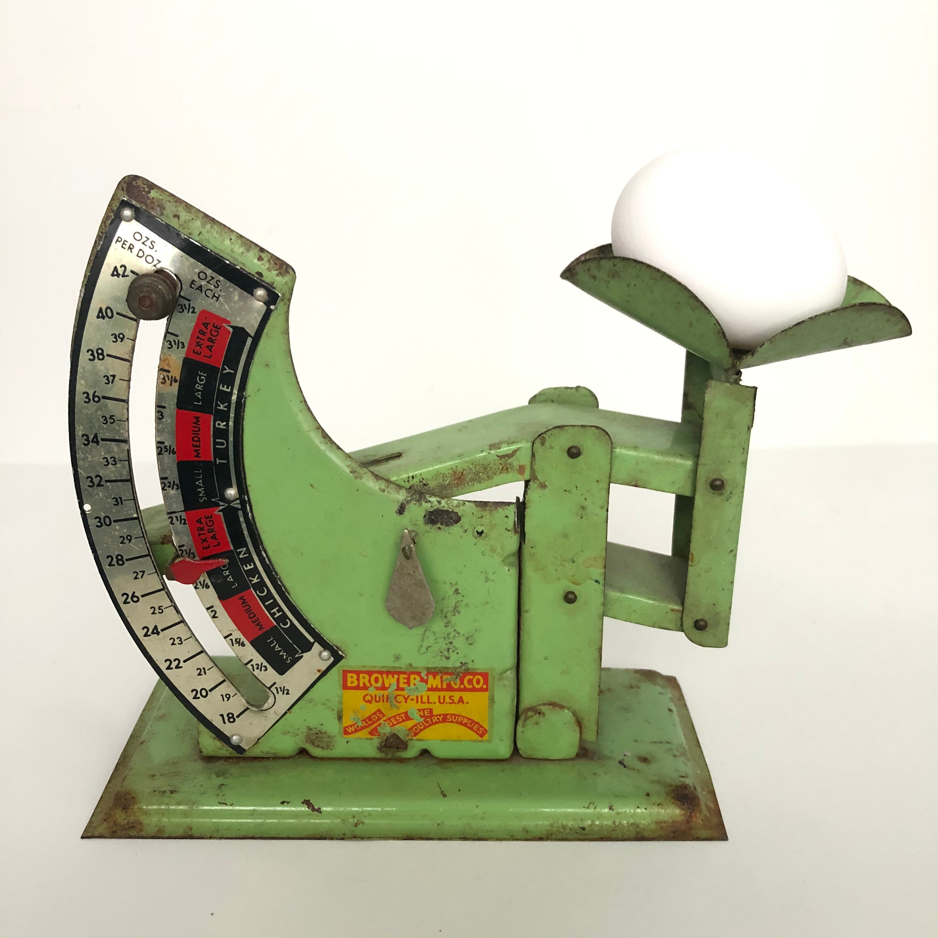 Vintage BROWER MFG. CO. Egg Grader Vintage Country Kitchen Etsy