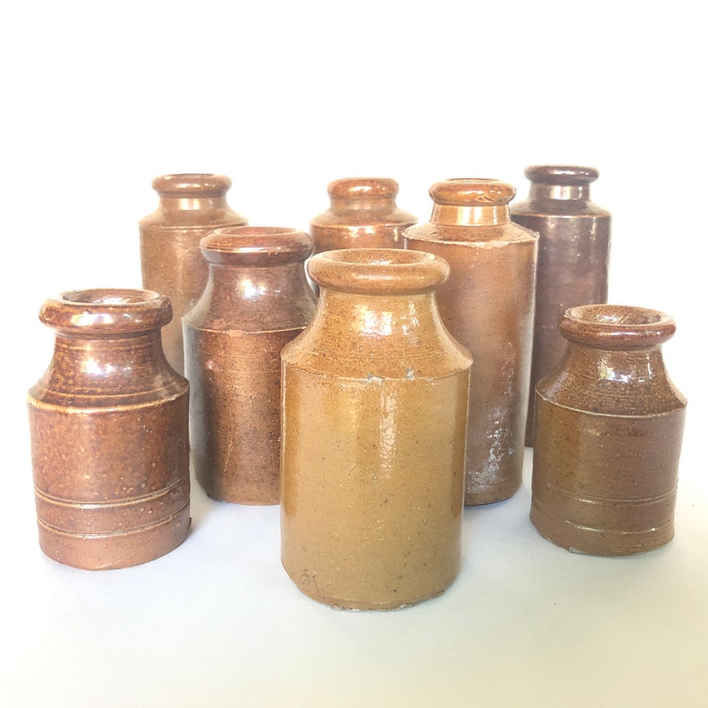 Antique Scottish Pottery Inkwells C1800s Etsy