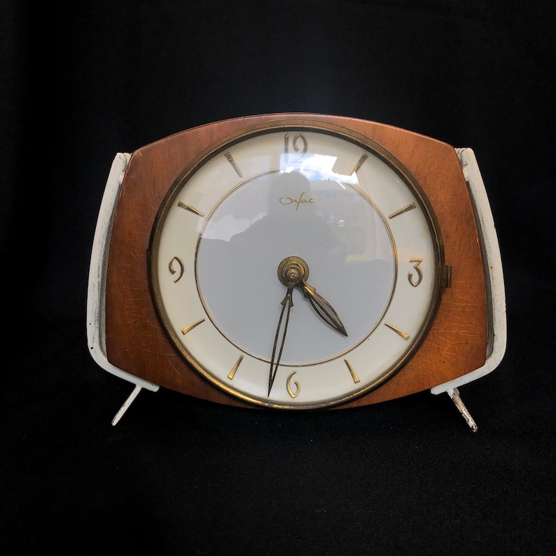 Totally Retro Windup 'orfac' Clock Roden, Holland C1960s Etsy