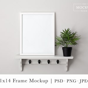Wall Display Guide 20x24 16x20 11x14 8x10 Vertical Horizontal Framed Print  Art Sofa Interior Scene Creator 4F-R38 Photoshop Mockup 