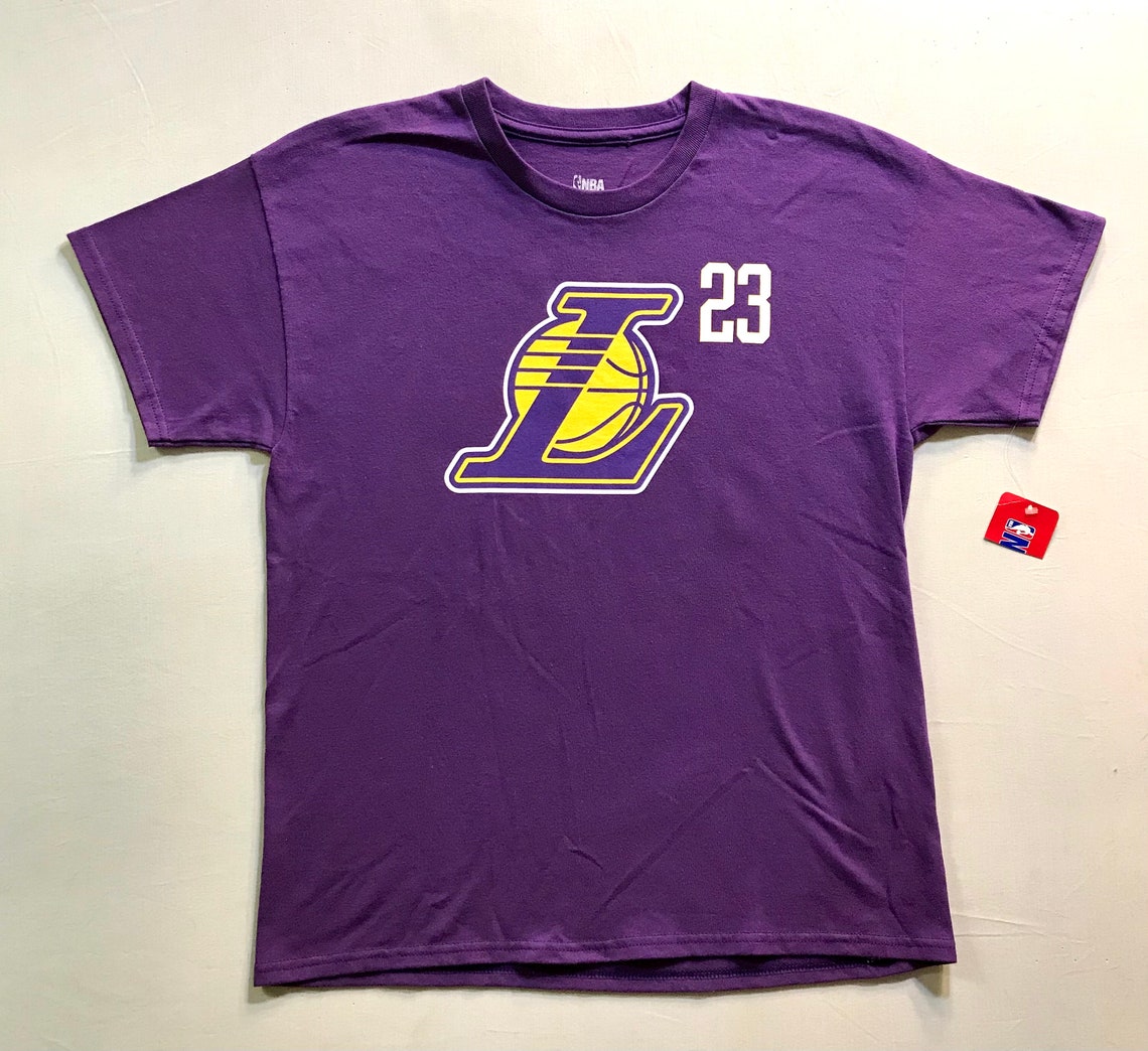Lakers Basketball Lebron 22 NBA T Shirt in Purple Size Medium - Etsy