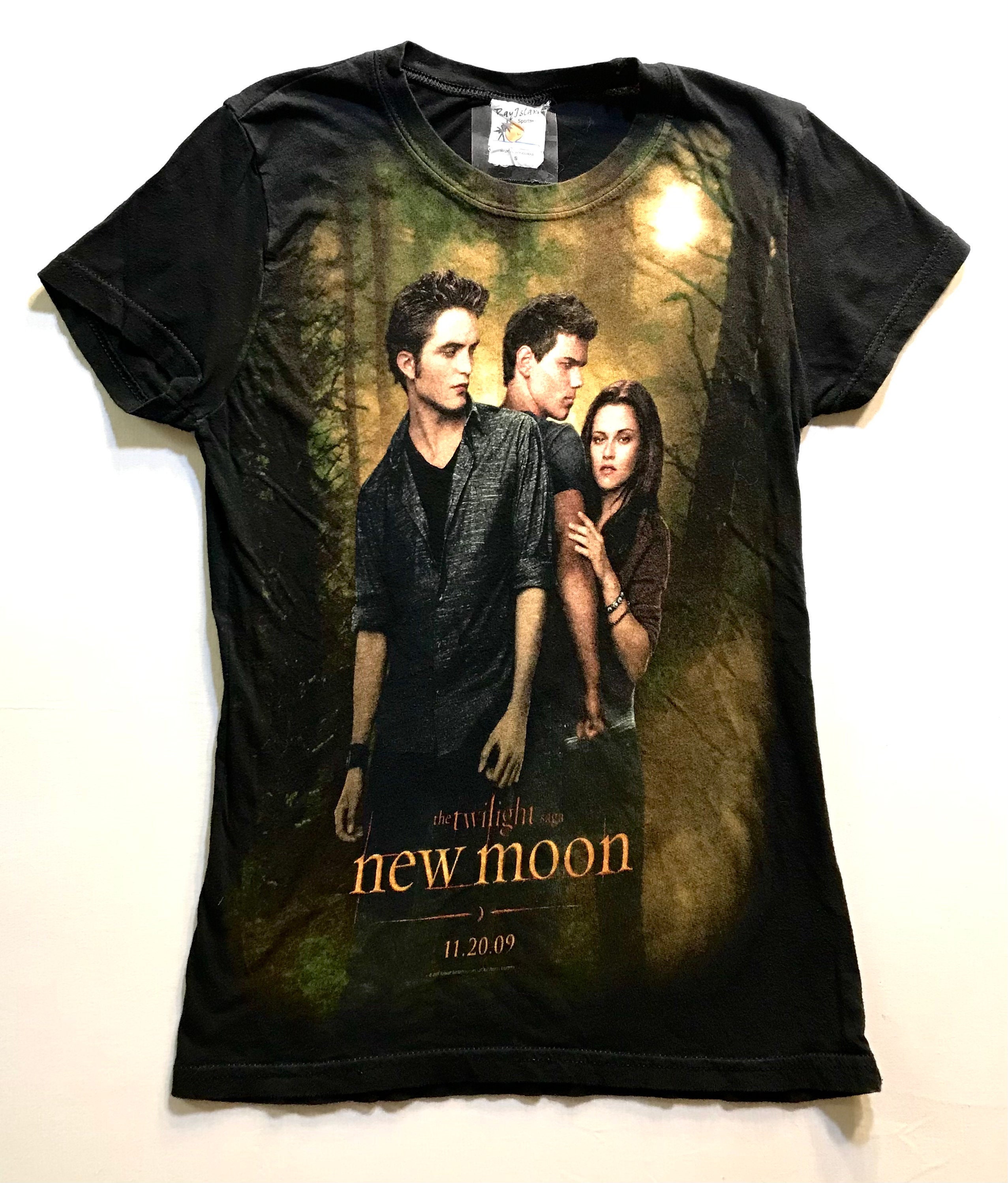 Vintage Twilight New Moon 2009 movie t shirt women’s size Small