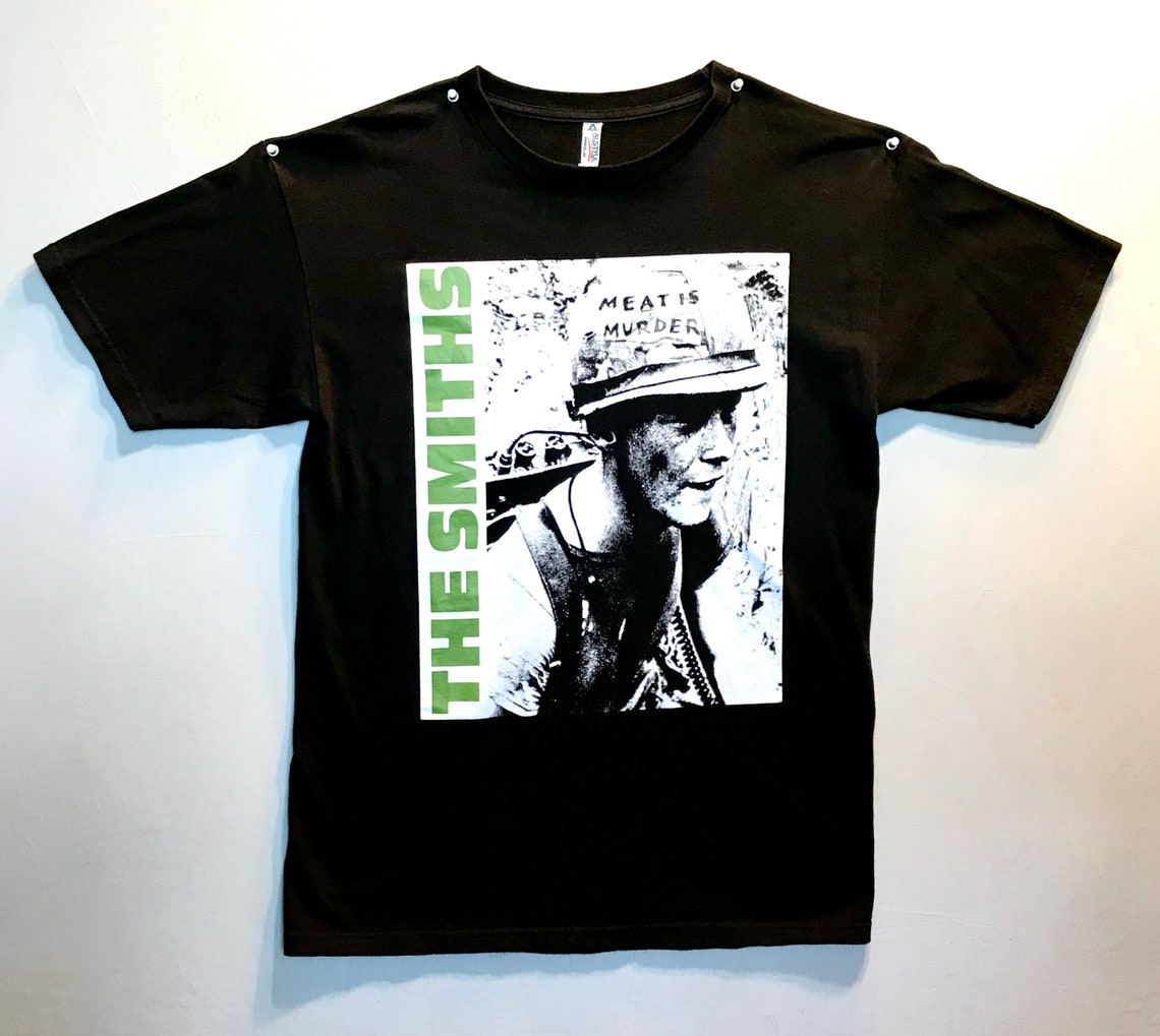 The Smiths Meat is Murder T Shirt Black Size MEDIUM - Etsy