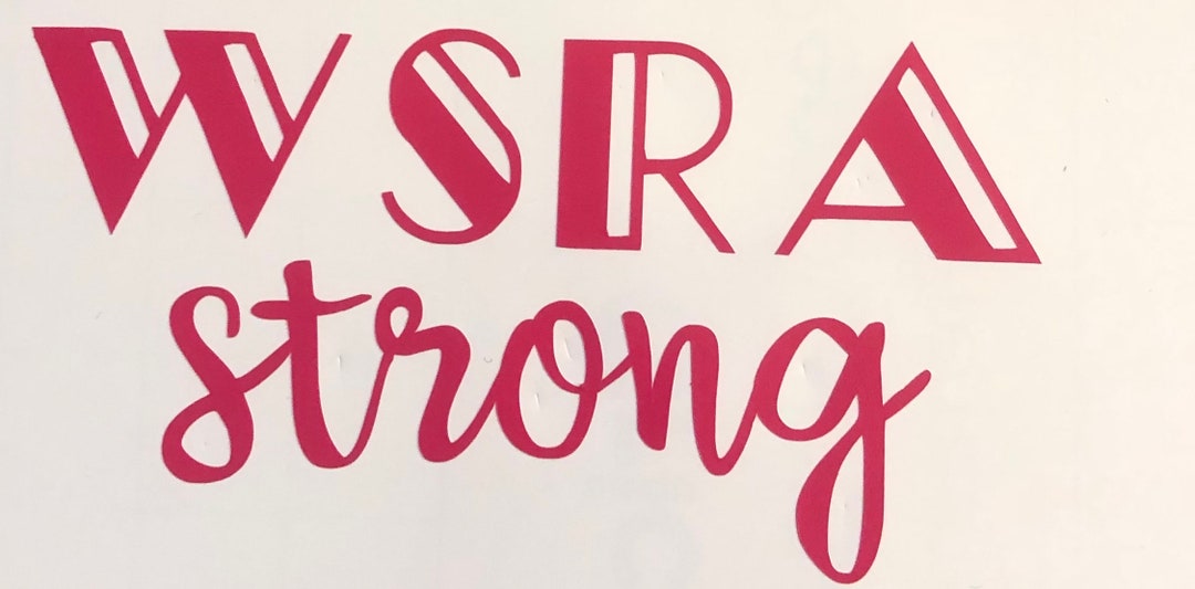 WSRA Custom Car Decal, Sticker - Etsy