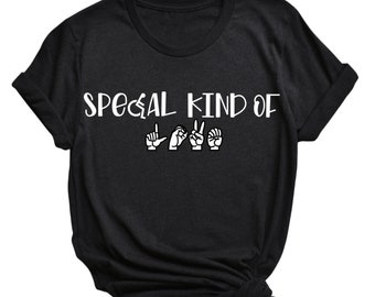 Special Kind of Love Sign Language Tee, Bella + Canvas, Special Needs