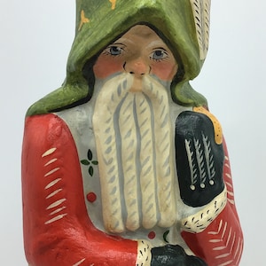 Vaillancourt Vintage “ Whimsical Santa Clause “ Collectible Chalkware