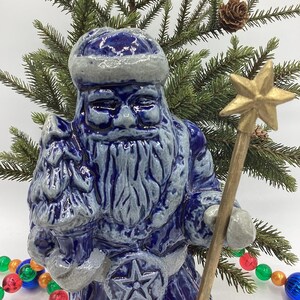 Rowe Pottery Santa - Etsy