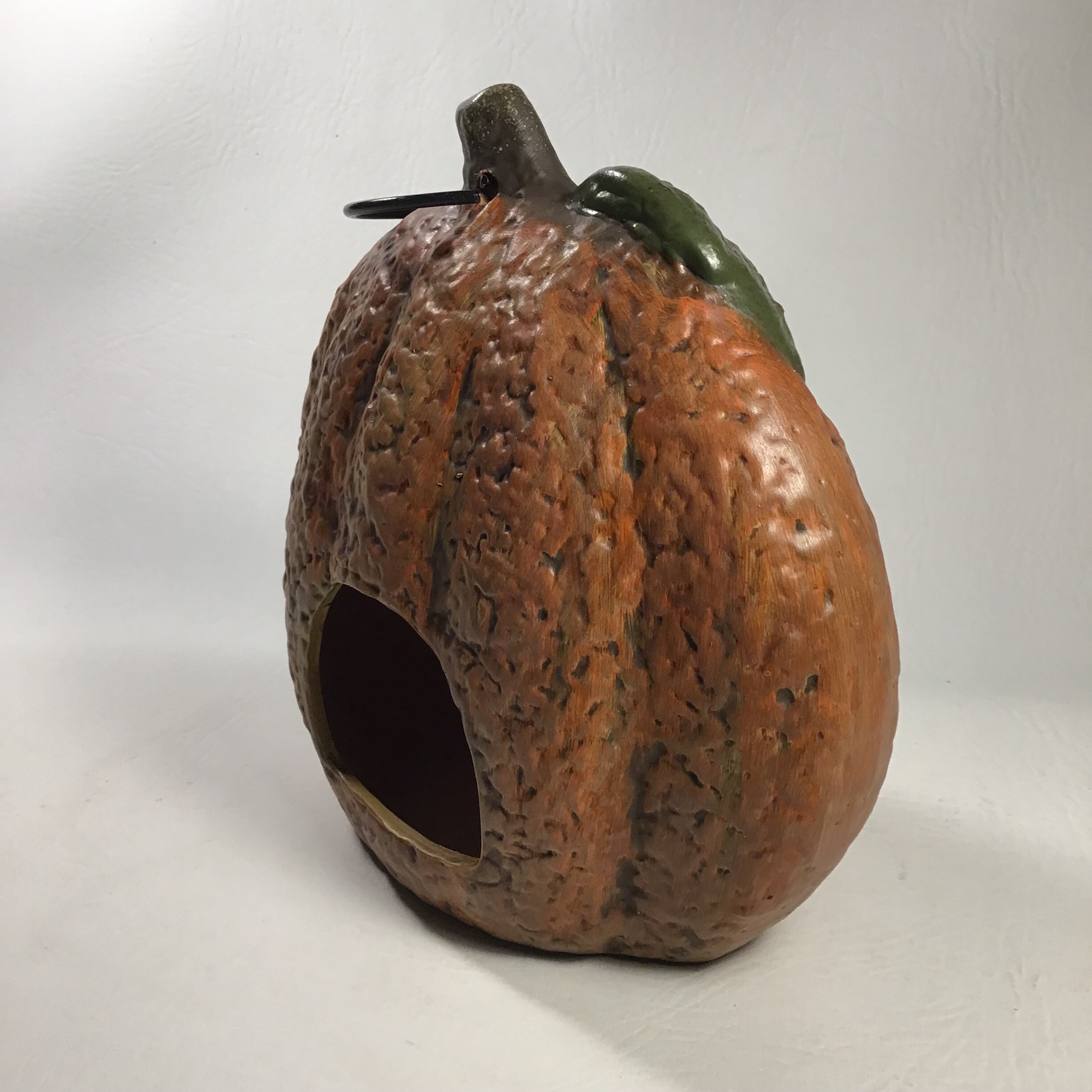 Terra Cotta Jack O Lantern Etsy
