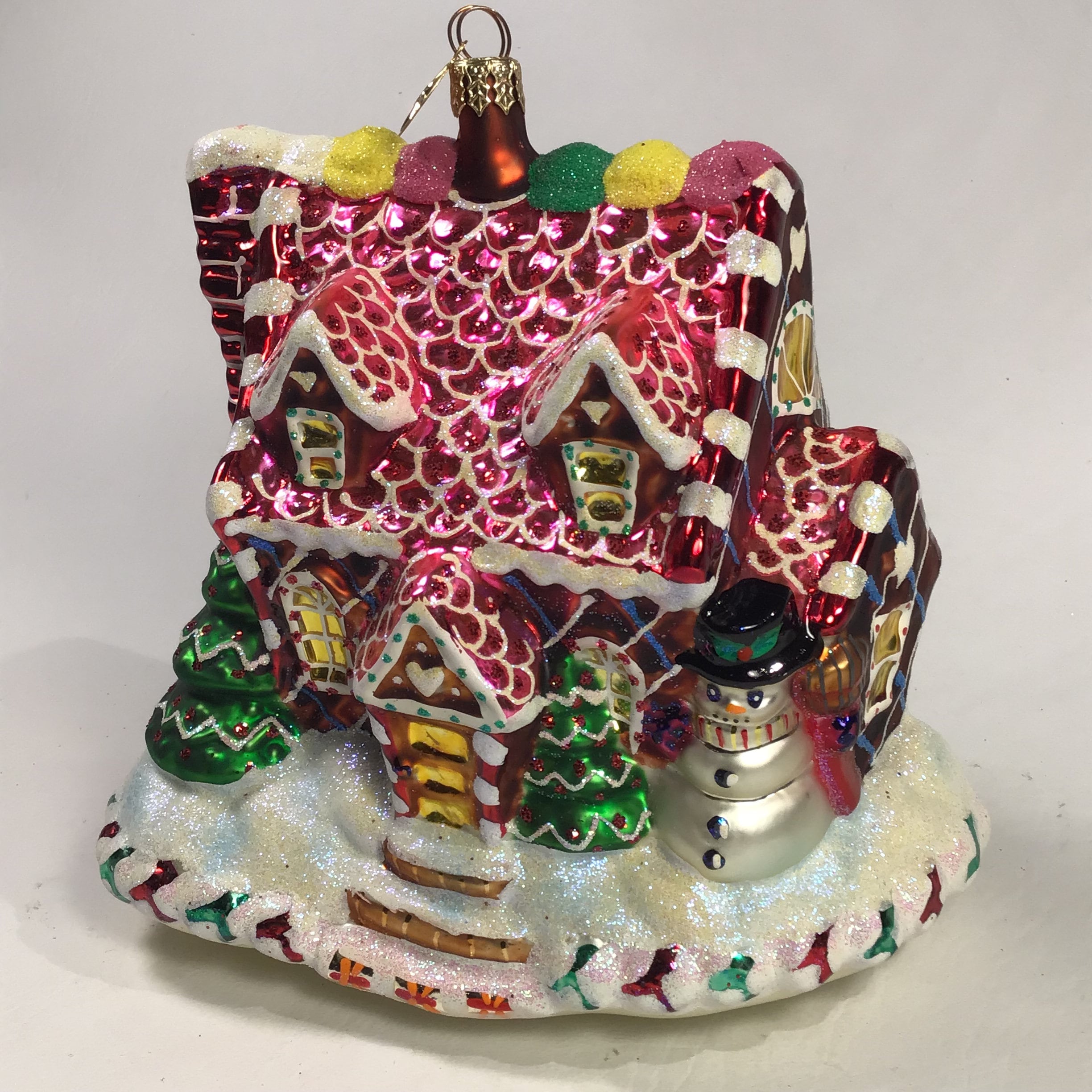 クリストファー・ラドコ ヴィンテージ「シュガーシャトー」吹きガラス