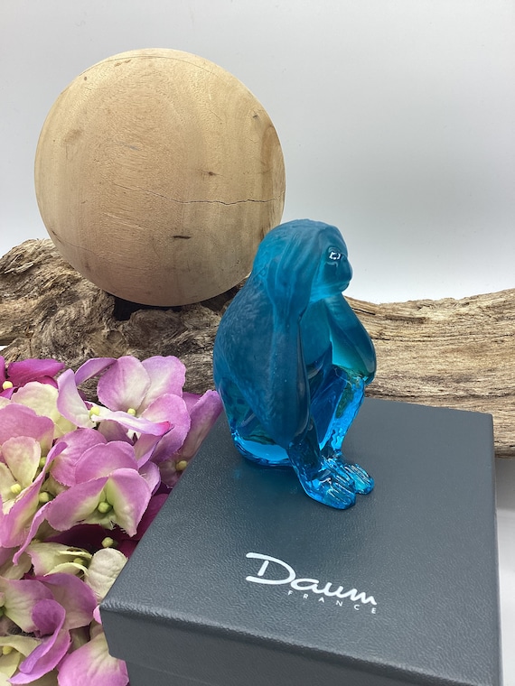 DAUMドームフランスクリスタル　PAPILLON BLUE ドームクリスタル：daum|商品情報