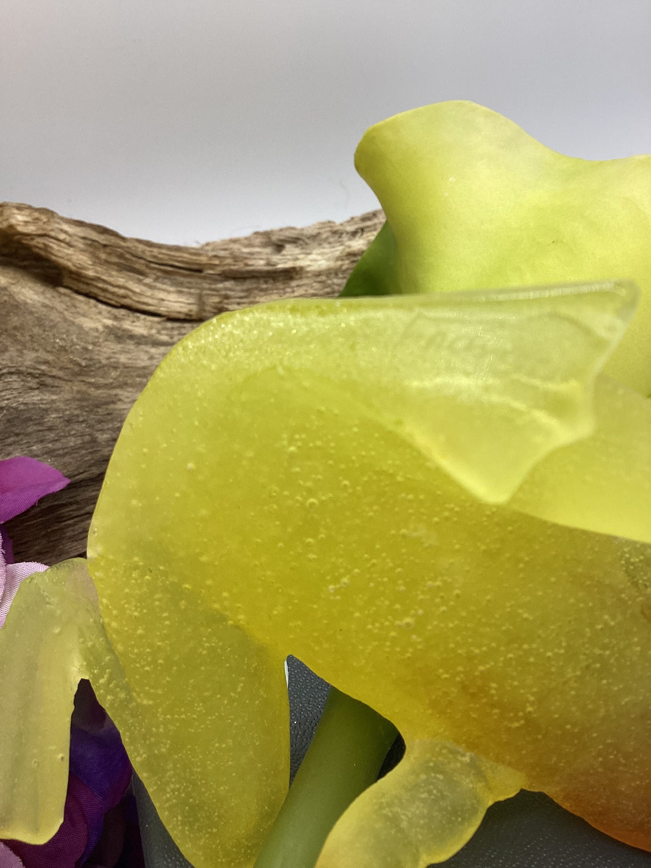 Vintage Pate De Verre Golden Frog From the Famed House of Daum