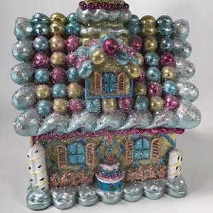 Radko “ April Cottage “ Easter / Spring Tree Christopher Radko Vintage Easter Tree