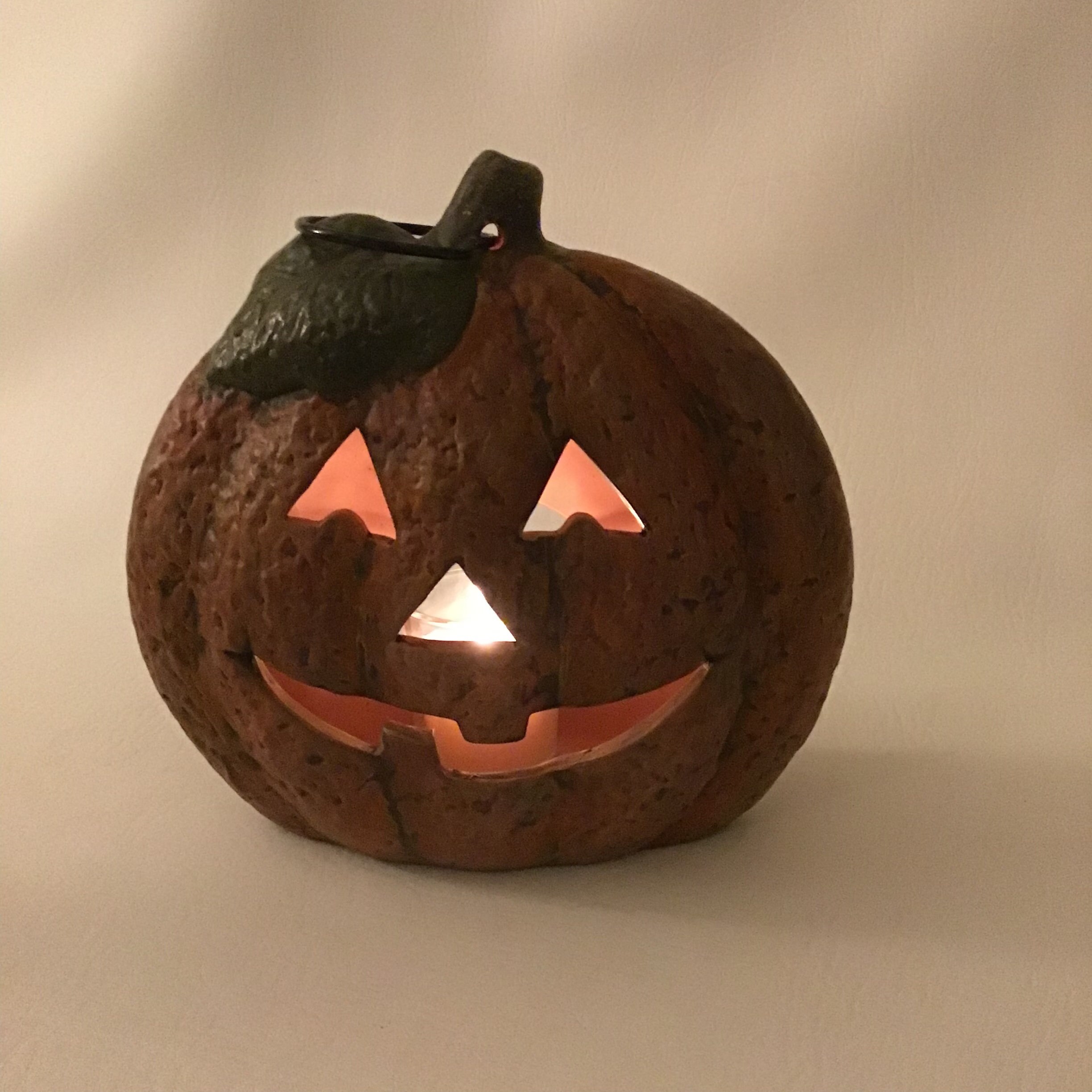 Terra Cotta Jack O Lantern Etsy