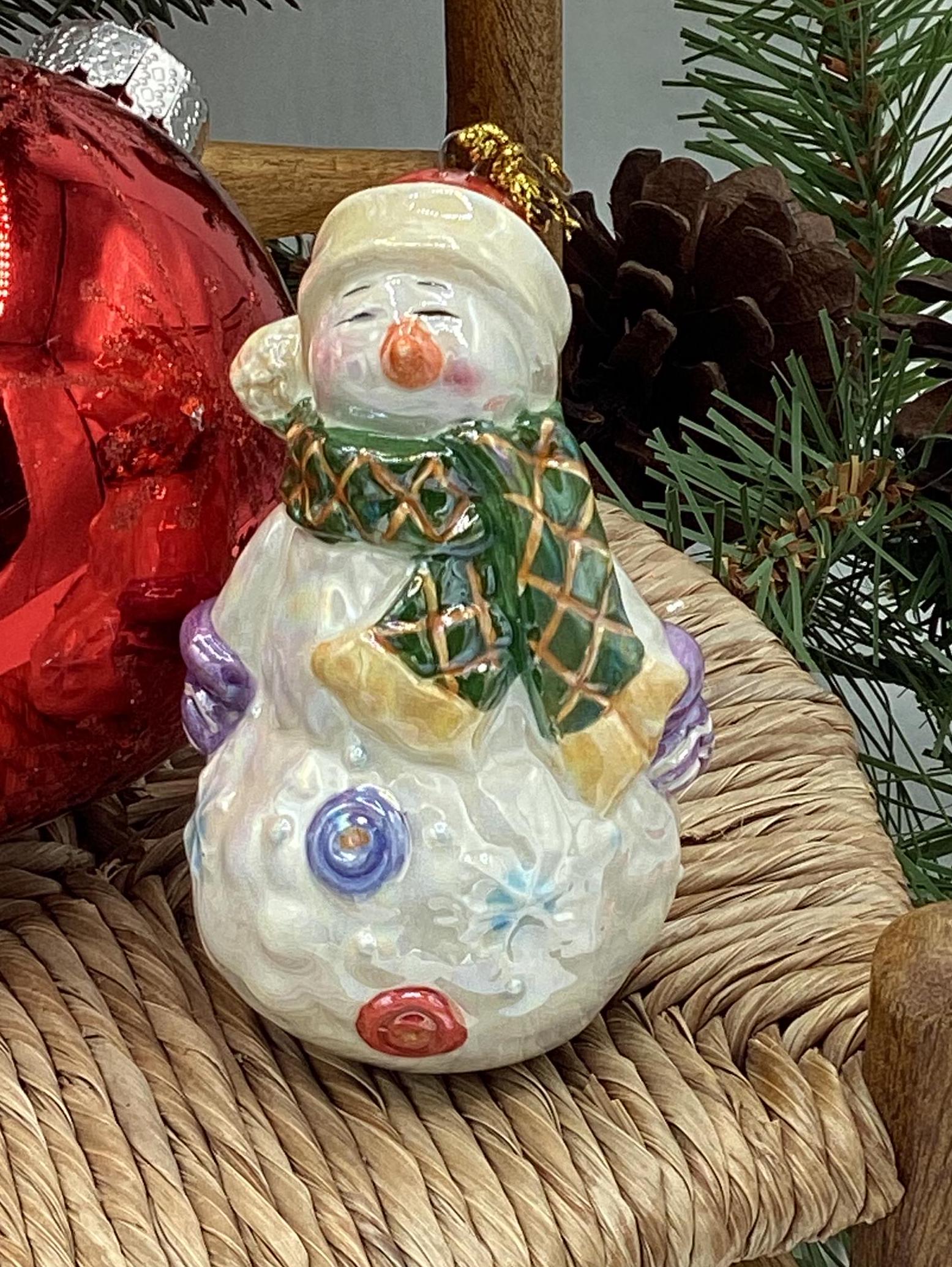 Décorations De Sapin De Noël Bonhomme De Neige Avec Chapeau H9cm 4pcs Décorations De Sapin De Noël Bonhomme De Neige Avec Chapeau H9cm 4pcs