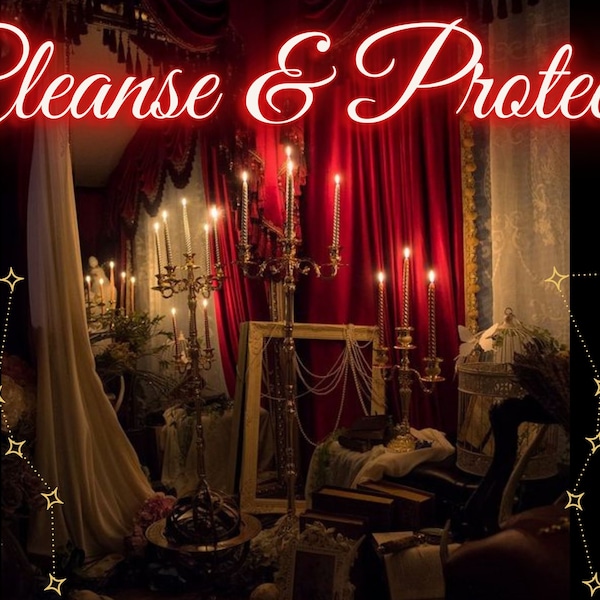 Cleanse &  Protect HOME , Clear evil negative energy in home, Candle burning service  7 day