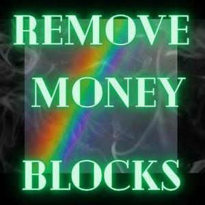 REMOVE MONEY BLOCKS  |  Customized for you Intention Candle | burn or ship Ť