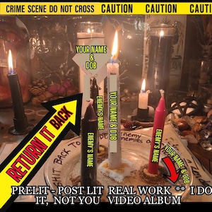 RETURN IT BACK , Full Video Cast + burning, return to sender on crack , return to sender spell, They will feel this, scare the hell out them