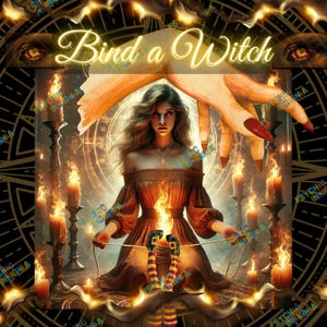 BIND a WITCH BITCH , binding with reading