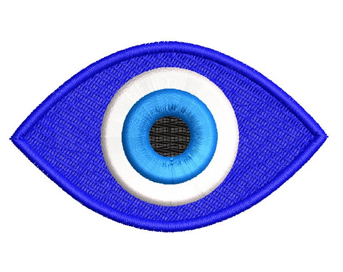 Evil Eye Embroidery Design Instant Download Etsy