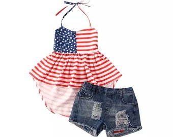 4th of july girls outfits