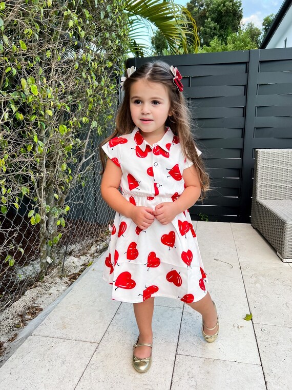 girls valentines dress