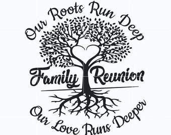 Our Roots Run Deep Our Love Runs Deeper Svg - Etsy