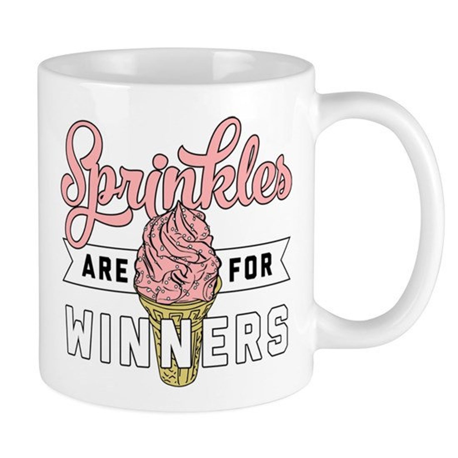 Sprinkles Are For Winners 11 oz Ceramic Mug Etsy