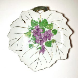 Vintage 40s 50s Rare Plate Viceroy Bone China Japan