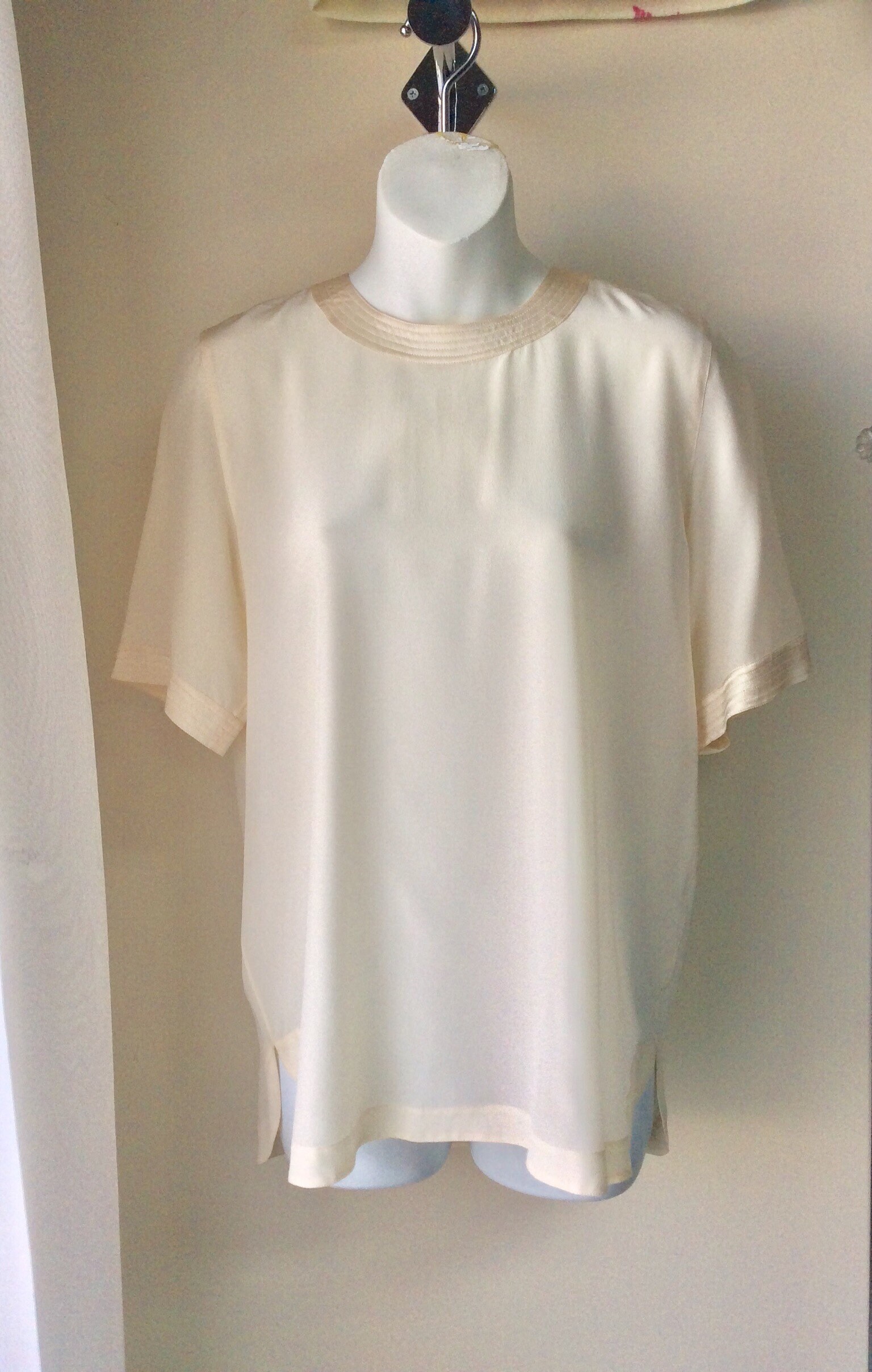 Vintage 80s Gucci Top Silk S/M - Etsy Canada